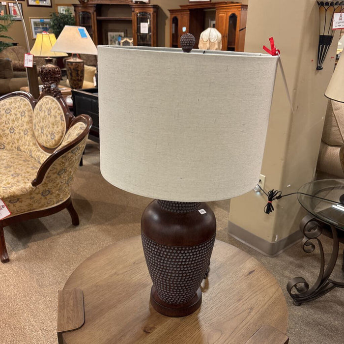 Bulbous Patterned DW Table Lamp(AT)