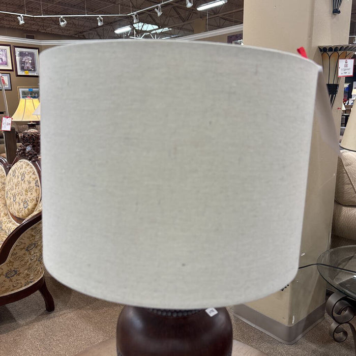 Bulbous Patterned DW Table Lamp(AT)