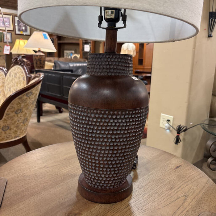Bulbous Patterned DW Table Lamp(AT)
