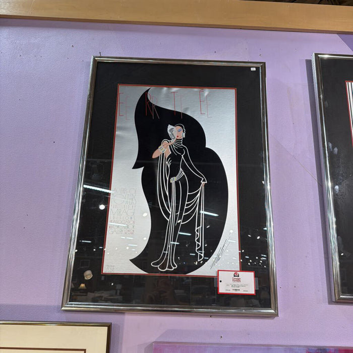 Black Framed Abstract Woman Art(SK)