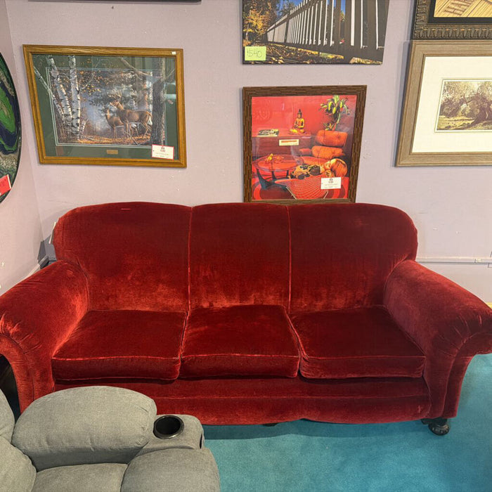 Red Fabric Sofa(KLH)