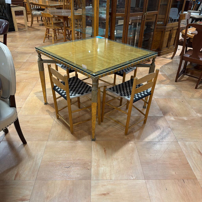 S/4 Checkered Chairs(SK)