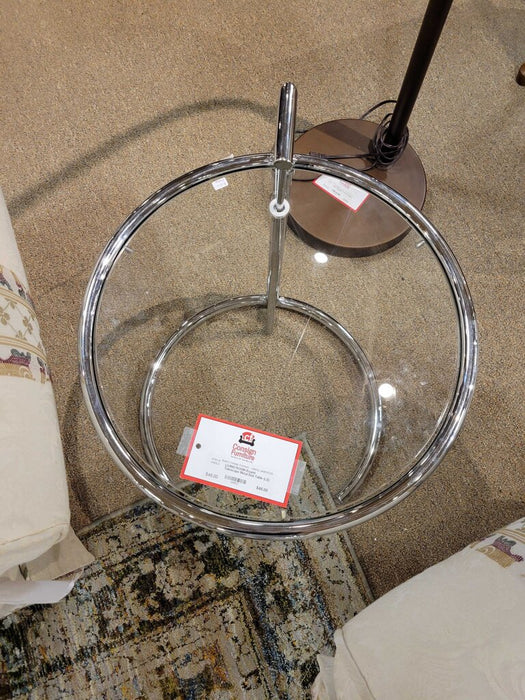 Round Telescope Metal End Table (LS)