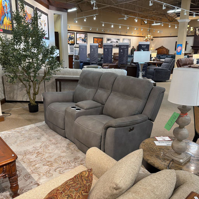 Grey Powered Loveseat (MKH)