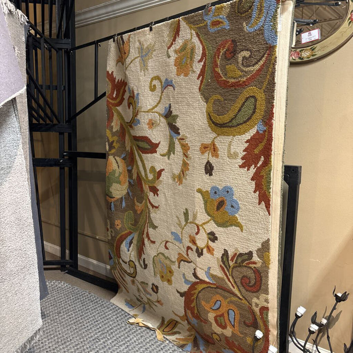 6'x9' Peir 1 Imports Patterned Rug (BCK)