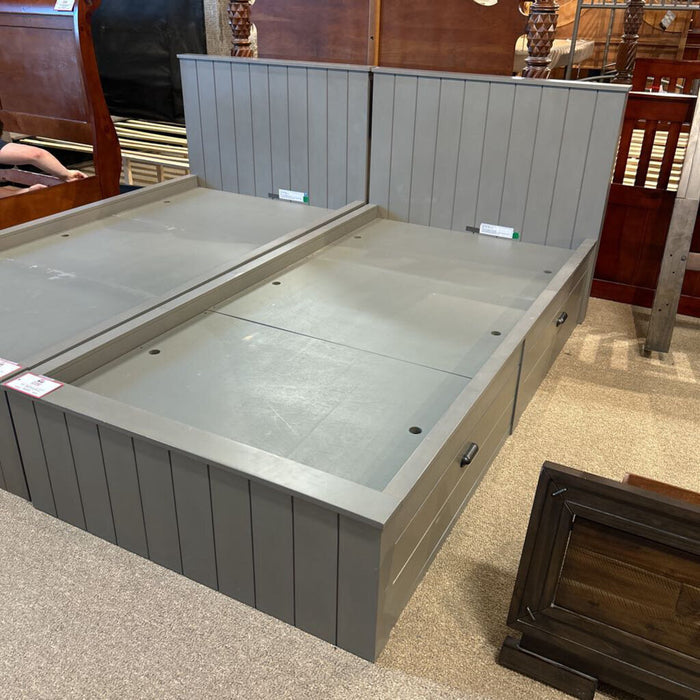 Twin Resto Hardware Storage Bed(LSH)