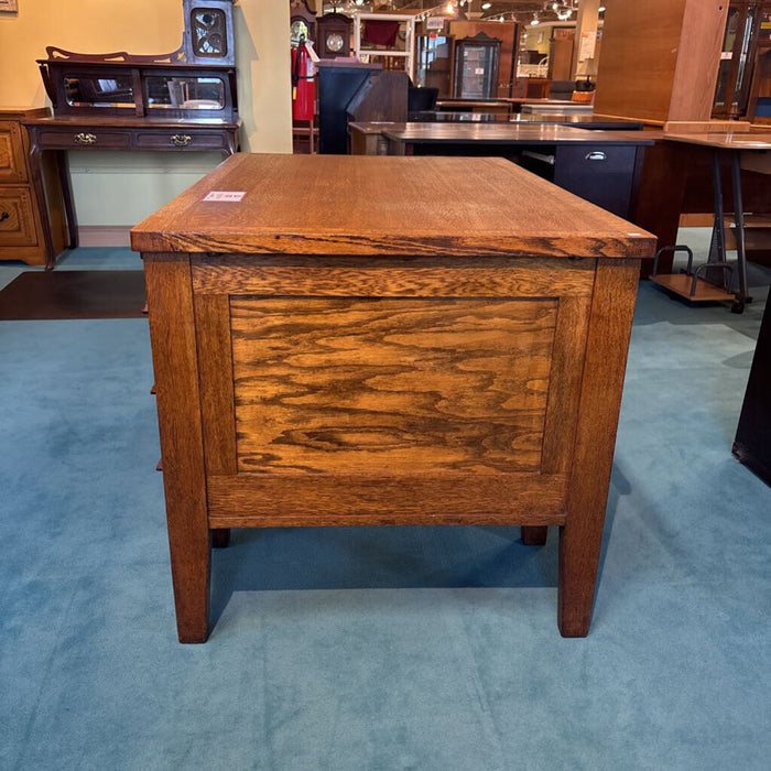 6-Drawer Oak Desk (ALK)