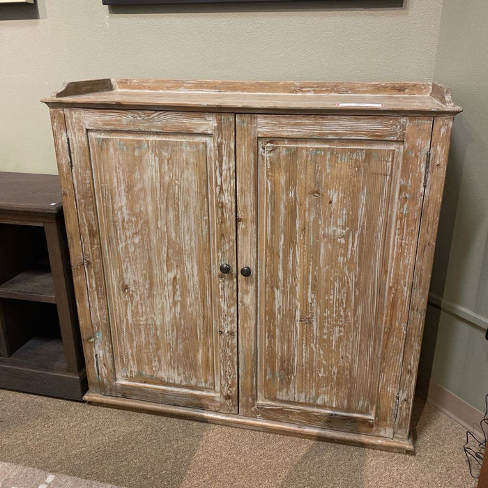 2-Door Tall Cabinet Rustic Console Tbl (MKH)