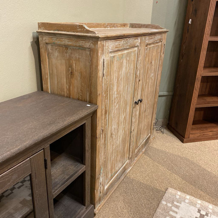 2-Door Tall Cabinet Rustic Console Tbl (MKH)