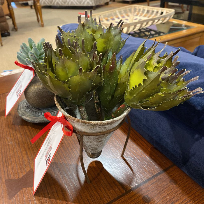 Faux In Cone Vase (BA)
