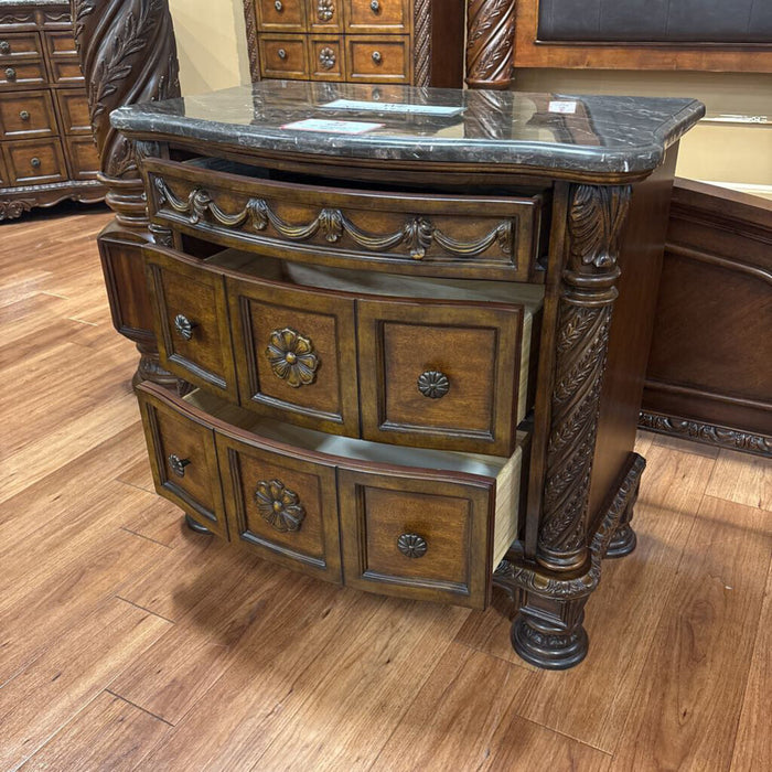 Ornate DW Stonetop Nightstand(BTK)