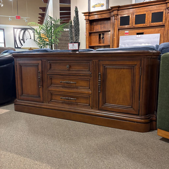 Wooden Granite Top Console Table (ATH)