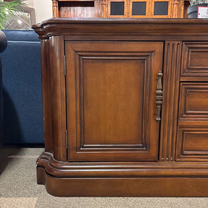 Wooden Granite Top Console Table (ATH)