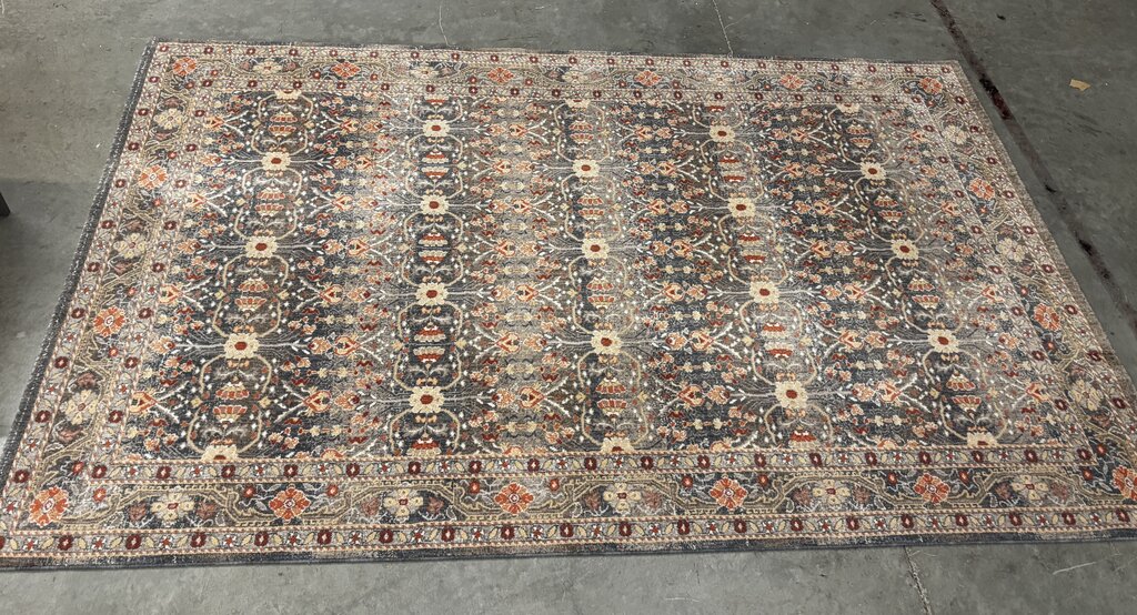 6x9 Red Patterned Rug (BLH)