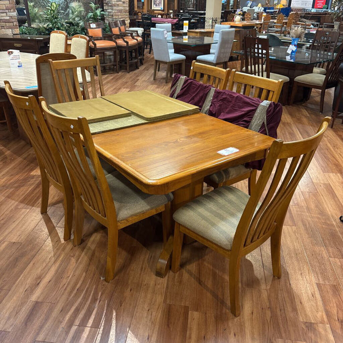 DIning Table+6Ch+2L+Pads (MLH)