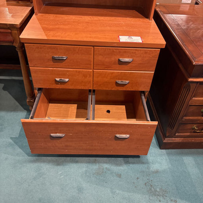 LW 2-Drawer 4-Shelf Secretary Desk (BHA)