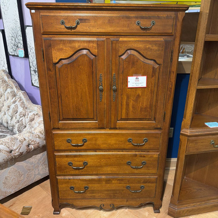Ethan Allen 2-Door Bedroom Armoire (ATH)