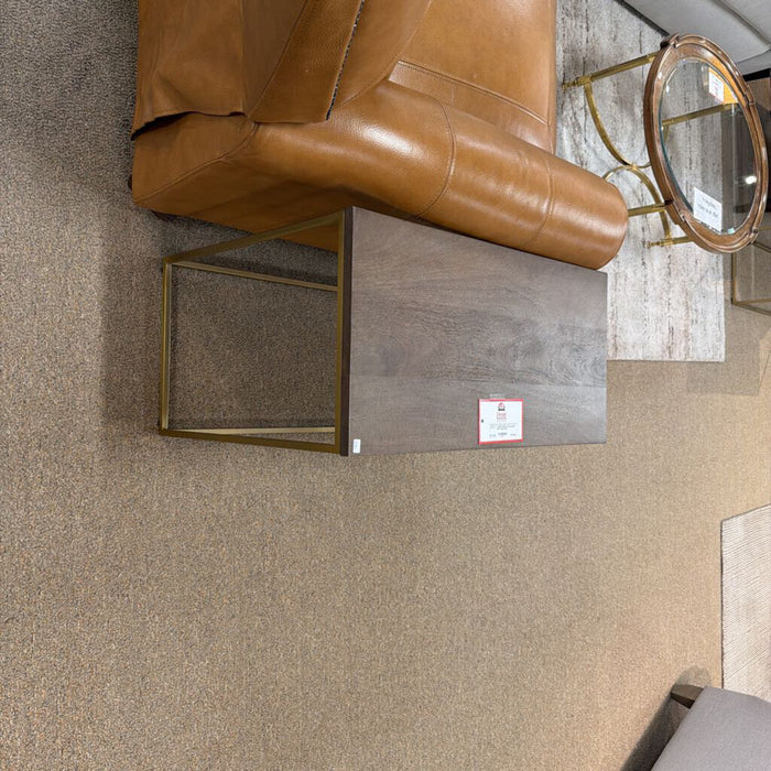 Grey West Elm Side Table (BHA)