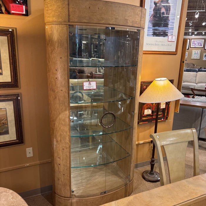 Drexel Tall LW Rounded Curio(TIH)