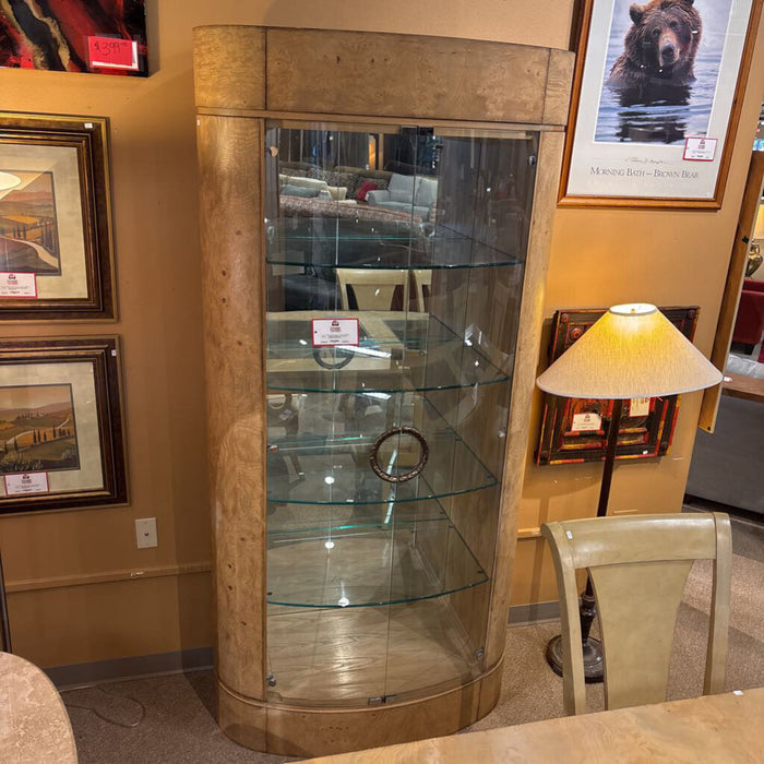 Drexel Tall LW Rounded Curio(TIH)