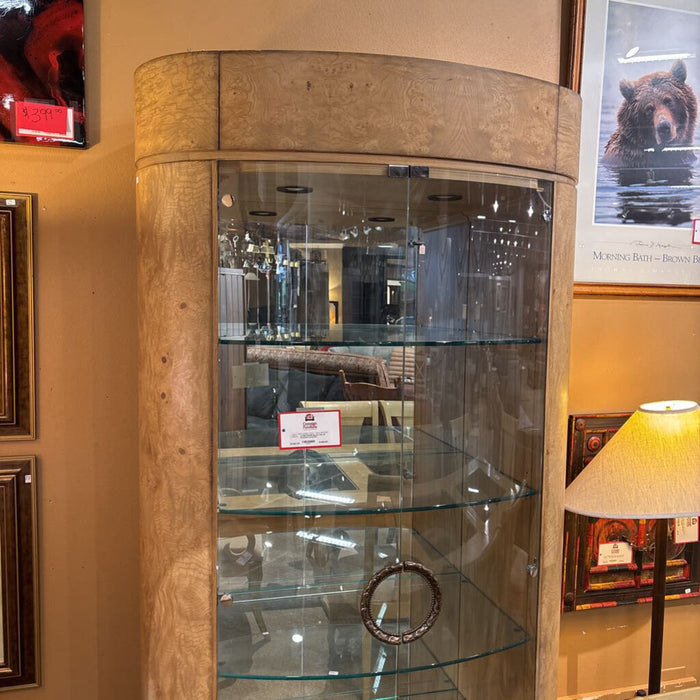 Drexel Tall LW Rounded Curio(TIH)