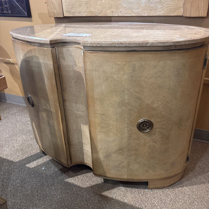 Rounded 2-Door Stonetop Cabinet(LSH)
