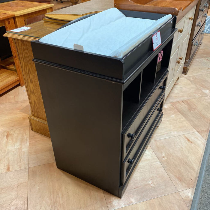 Brown 2-Drawer Changing Station(LSH)