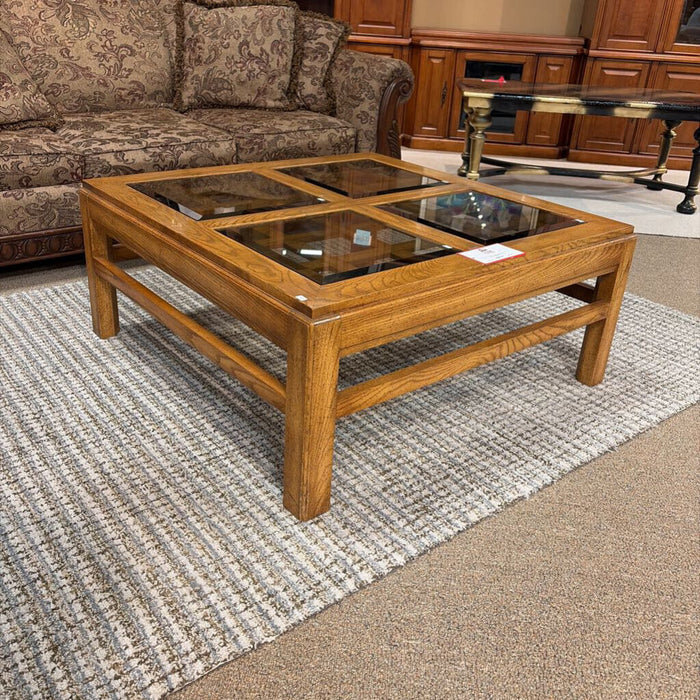 4-Glass Pane Coffee Table(BHA)