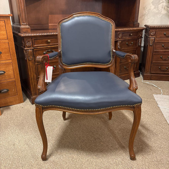 Leather Upholstered NH Armchair(SK)