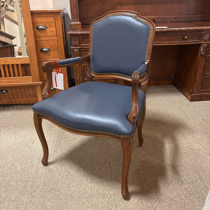 Leather Upholstered NH Armchair(SK)