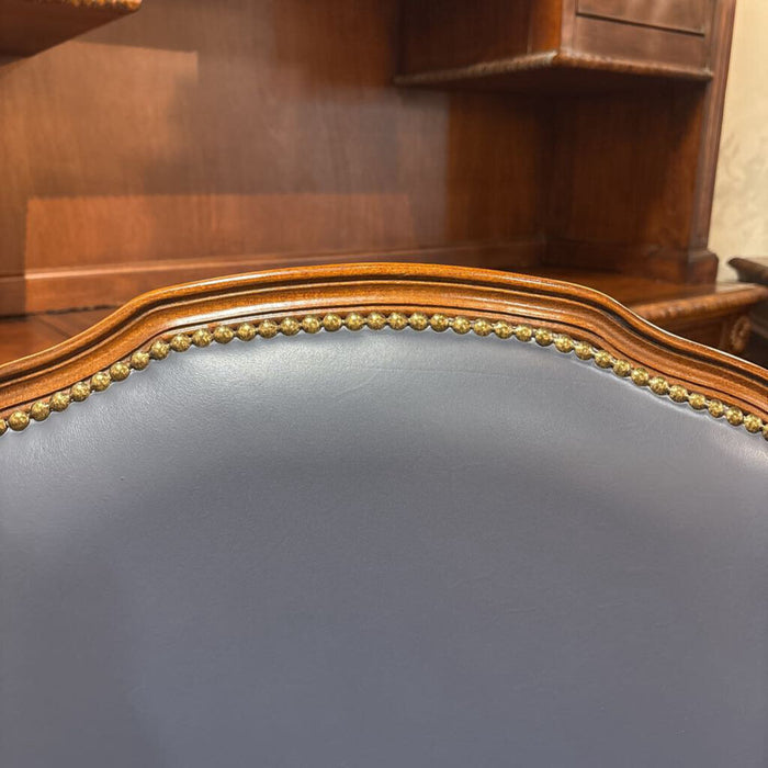 Leather Upholstered NH Armchair(SK)