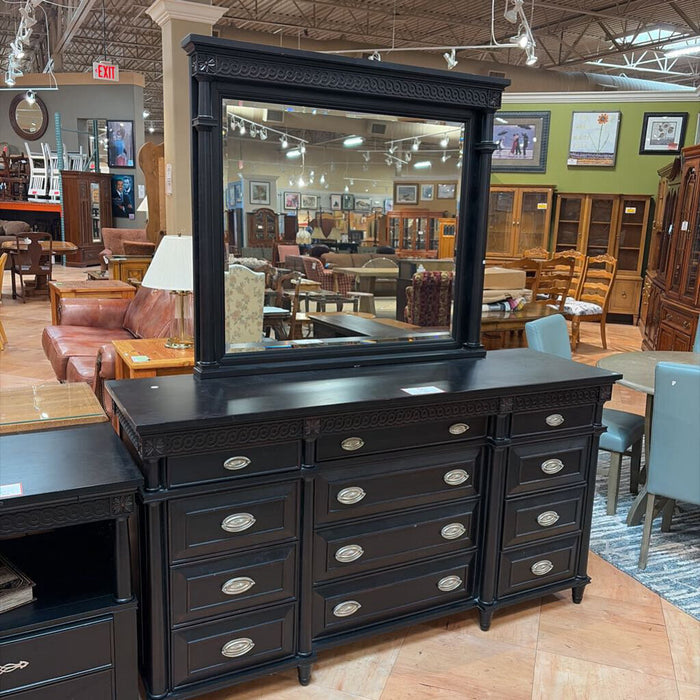 Aspen 12-Drawer Dresser/Mirror(ISK)