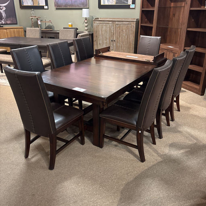 DW DR Table 1LF + 8 Leather CH(LCKH)