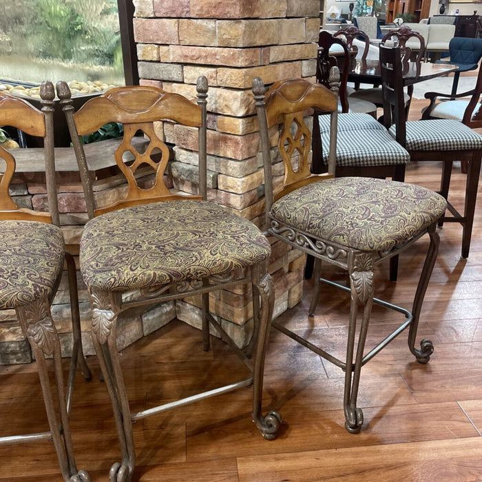 S/4 Fabric Upholstered Barstools(BAH)