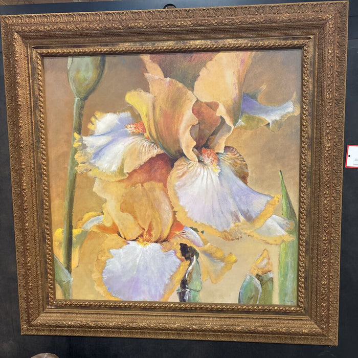 LG Ornate Framed Floral Artwork (BAH)