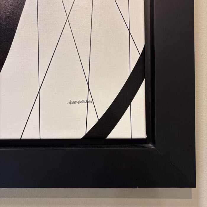 Large Framed Canvas Painting (KHK)