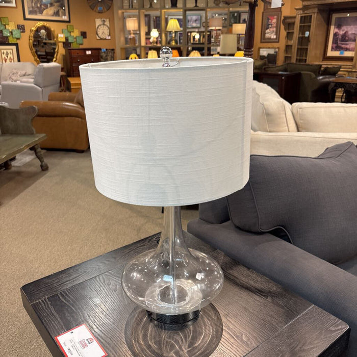 Glass Teardrop Table Lamp (LS)