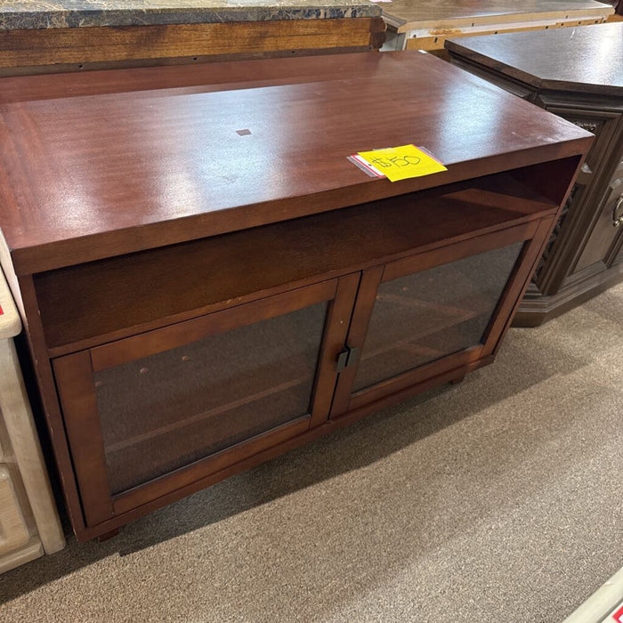 Darkwood 2-Door TV Stand (BAH)