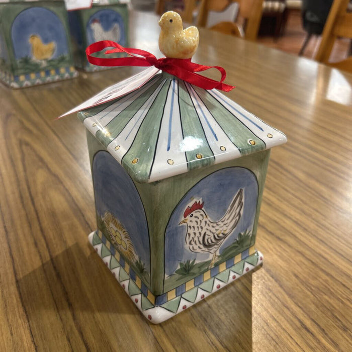 Ceramic Chicken Spice Jars (BA)