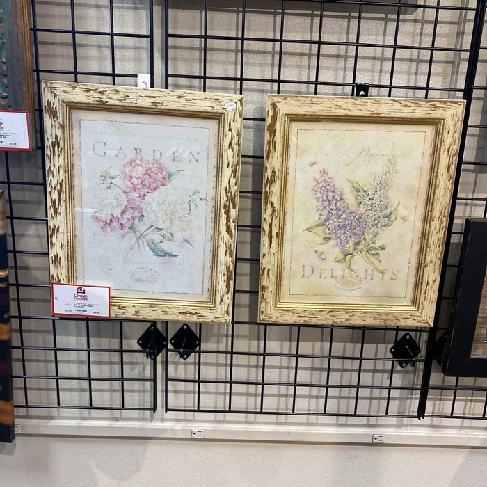 S/2 Garden Delights Artwork (KL)
