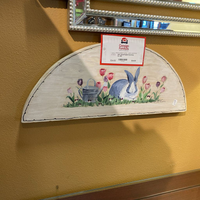 Small Rabbit Doorway Art (BI)
