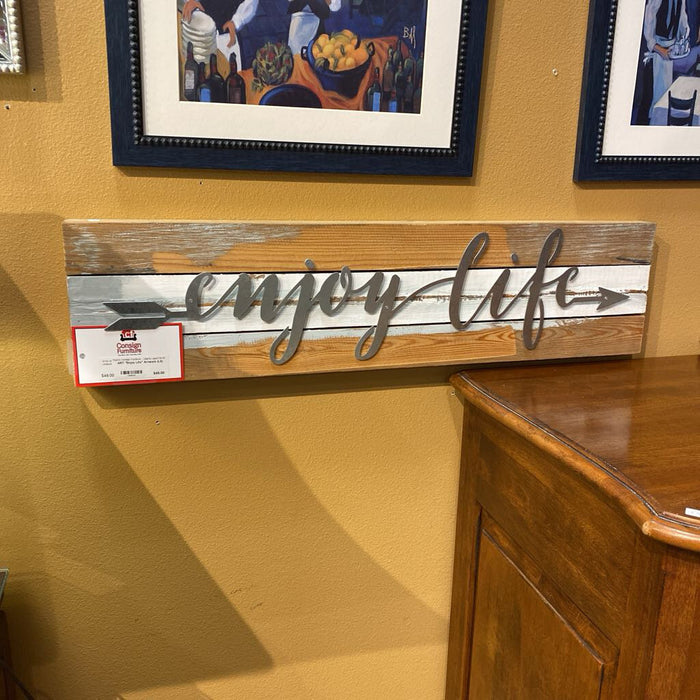 "Enjoy Life" Artwork (LS)