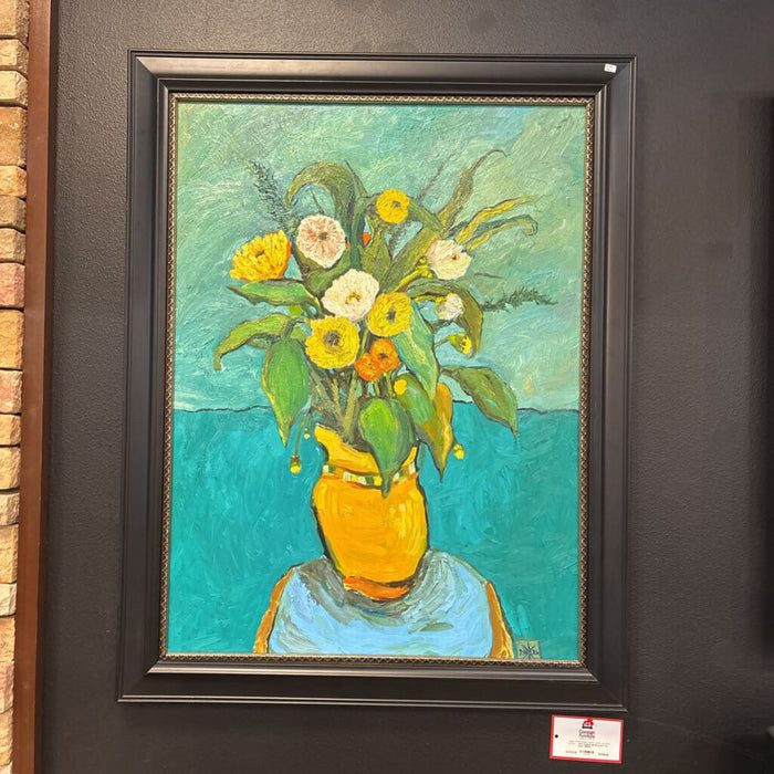 Original Oil Floral Art "Ya-akov" (BIAH)