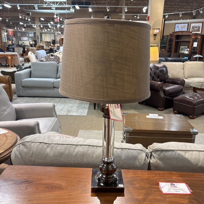 Glass/Metal Table Lamp(AT)