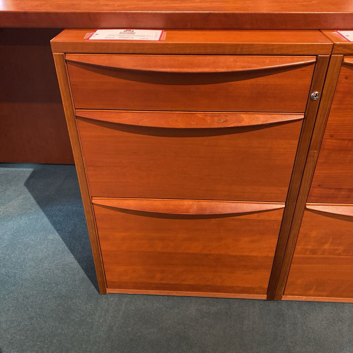Cherry Office Filing Cabinet (TI)