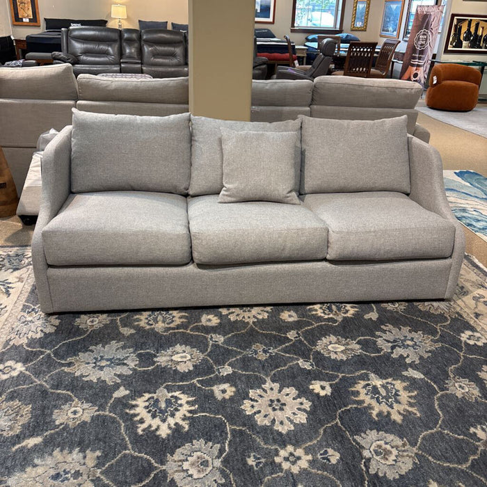 Grey Fabric Loveseat Vangaurd (TIH)