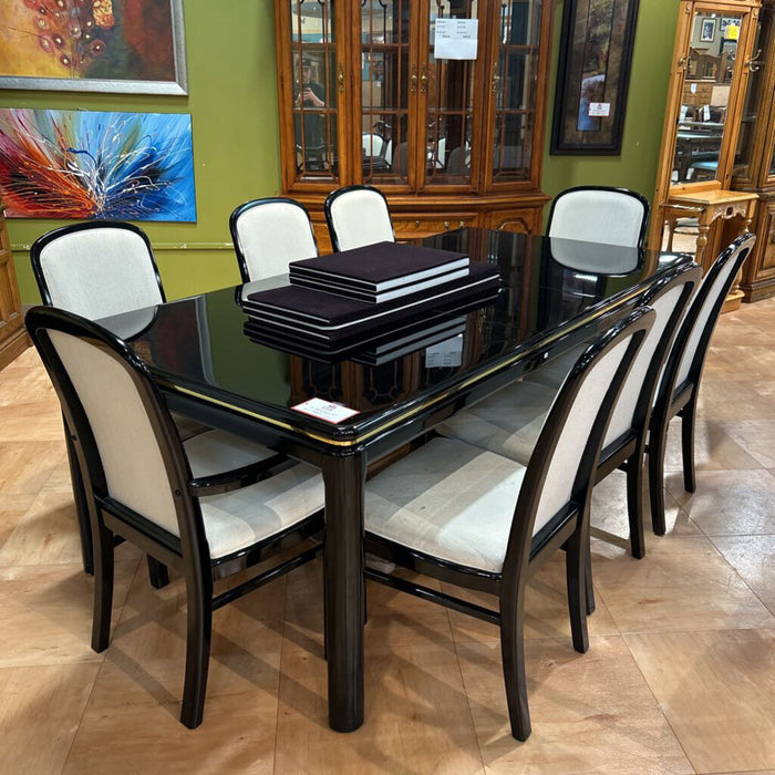 Black Lane DR Table w/ 8CH+2LF(ALK)