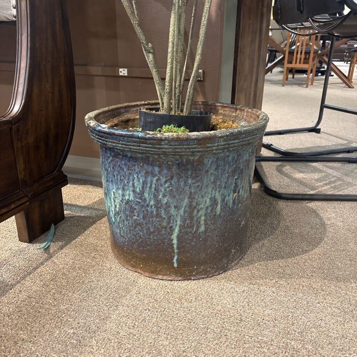 Green Vase Potted Faux Tree (BAI)