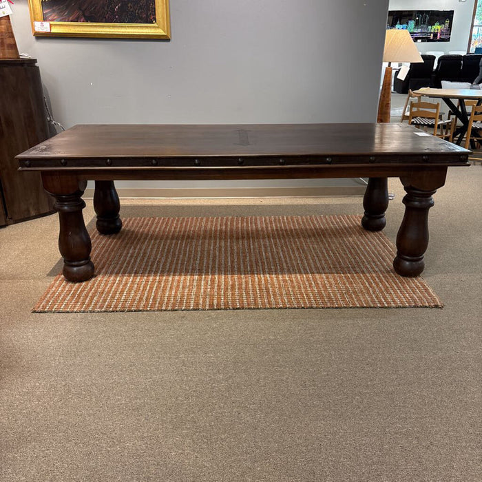 Large Solid Wood Darkwood Table (BIHH)