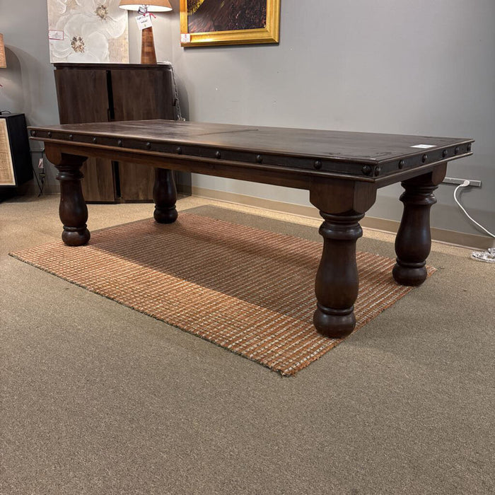 Large Solid Wood Darkwood Table (BIHH)